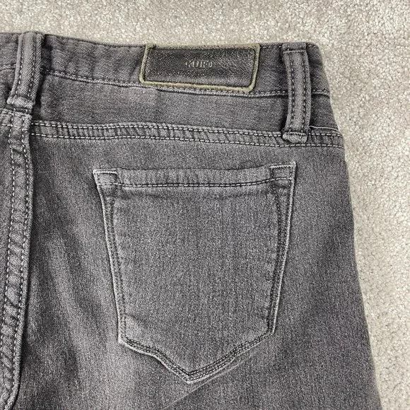 Kuro Fibro Jeans Men's/Womens Size 27 Black Ultra Skinny Selvedge Japanese Denim